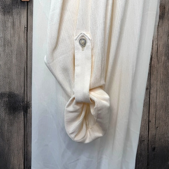 ❌SOLD❌Torrid Open Front Gauze Kimono Shirt in Dew Color | Torrid Size 0 - Picture 9 of 14